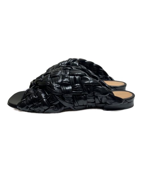 BOTTEGA VENETA（ボッテガベネタ）BOTTEGA VENETA (ボッテガベネタ) ザ・ボードサンダル ブラック サイズ:23.5の古着・服飾アイテム