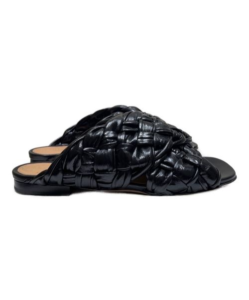 BOTTEGA VENETA（ボッテガベネタ）BOTTEGA VENETA (ボッテガベネタ) ザ・ボードサンダル ブラック サイズ:23.5の古着・服飾アイテム