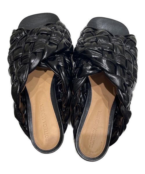 BOTTEGA VENETA（ボッテガベネタ）BOTTEGA VENETA (ボッテガベネタ) ザ・ボードサンダル ブラック サイズ:23.5の古着・服飾アイテム