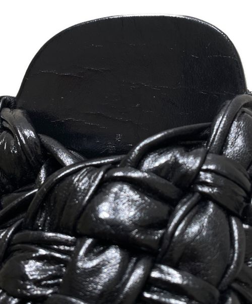 BOTTEGA VENETA（ボッテガベネタ）BOTTEGA VENETA (ボッテガベネタ) ザ・ボードサンダル ブラック サイズ:23.5の古着・服飾アイテム