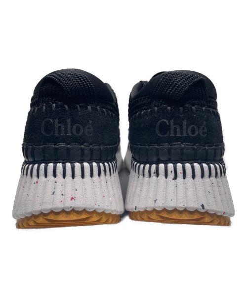 Chloe（クロエ）Chloe (クロエ) NAMA SNEAKERS ホワイト×ブラック サイズ:37の古着・服飾アイテム