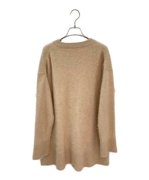 CHAOS（カオス）CHAOS (カオス) カシミヤシャギーニット ベージュ サイズ:Fの古着・服飾アイテム