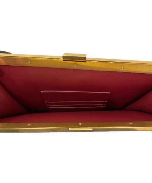 CELINE（セリーヌ）CELINE (セリーヌ) クラスプミニ ボルドー サイズ:ミニの古着・服飾アイテム