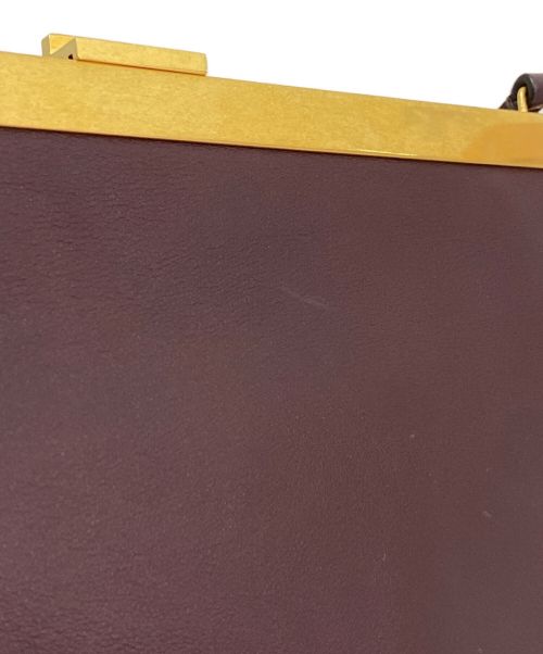 CELINE（セリーヌ）CELINE (セリーヌ) クラスプミニ ボルドー サイズ:ミニの古着・服飾アイテム