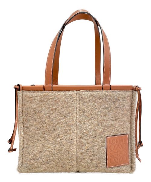 LOEWE（ロエベ）LOEWE (ロエベ) クッション スモール ベージュの古着・服飾アイテム