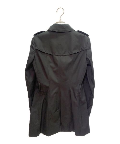 BURBERRY（バーバリー）BURBERRY (バーバリー) チェルシーショートトレンチコート ブラック サイズ:38 未使用品の古着・服飾アイテム