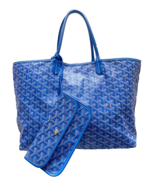 GOYARD（ゴヤール）GOYARD (ゴヤール) サンルイＧＭ ブルー サイズ:ＧＭの古着・服飾アイテム