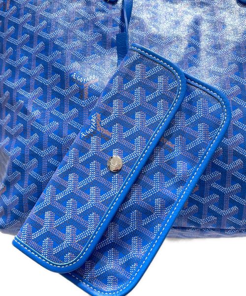GOYARD（ゴヤール）GOYARD (ゴヤール) サンルイＧＭ ブルー サイズ:ＧＭの古着・服飾アイテム