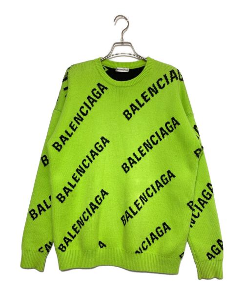 BALENCIAGA（バレンシアガ）BALENCIAGA (バレンシアガ) ニット グリーン サイズ:XSの古着・服飾アイテム