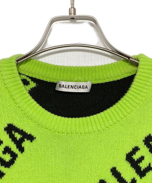 BALENCIAGA（バレンシアガ）BALENCIAGA (バレンシアガ) ニット グリーン サイズ:XSの古着・服飾アイテム