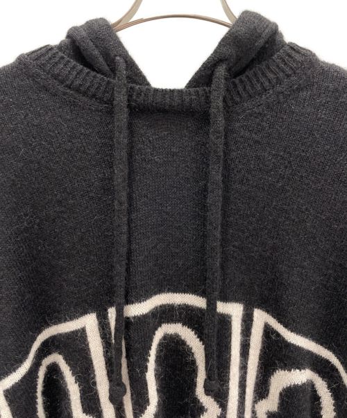 MONCLER（モンクレール）MONCLER (モンクレール) GIROCOLLO CON CAPPUCCIO ブラック サイズ:XLの古着・服飾アイテム