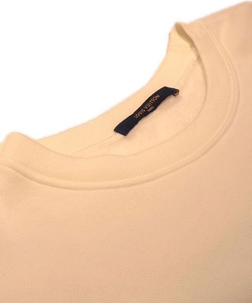 LOUIS VUITTON（ルイ ヴィトン）LOUIS VUITTON (ルイ ヴィトン) PUTCH DNA SWEAT CREW アイボリー サイズ:Sの古着・服飾アイテム