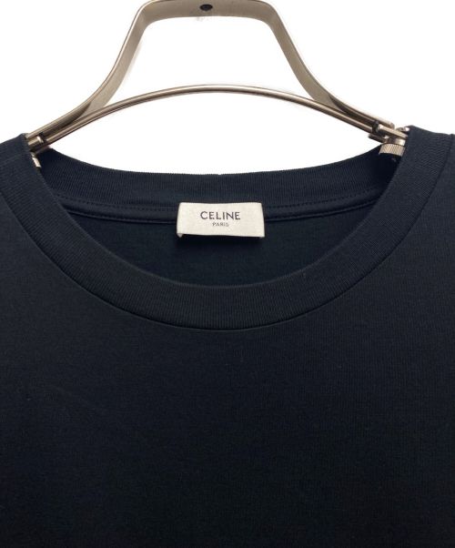 CELINE（セリーヌ）CELINE (セリーヌ) シャンボールルーズプリントTシャツ ブラック サイズ:Sの古着・服飾アイテム