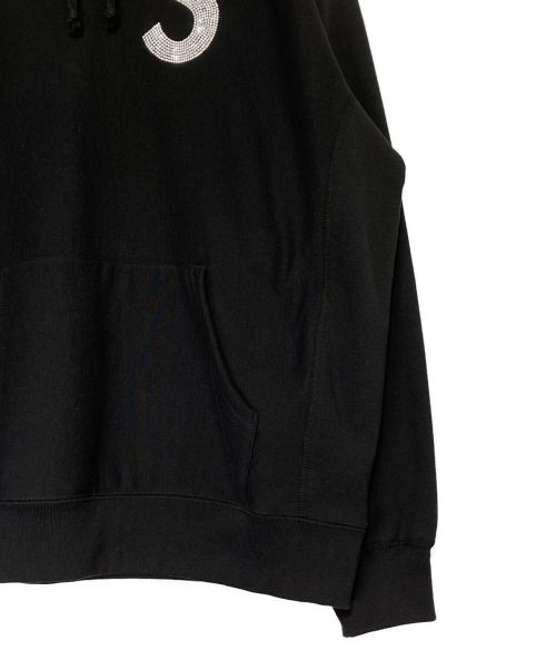 SUPREME（シュプリーム）SUPREME (シュプリーム) S Logo Hooded Sweatshirt ブラック サイズ:Lの古着・服飾アイテム