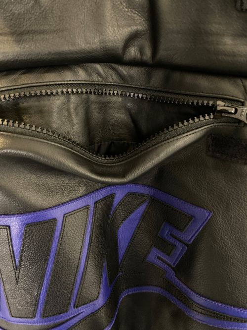 SUPREME（シュプリーム）SUPREME (シュプリーム) NIKE (ナイキ) Leather Anorak ブラック サイズ:Mの古着・服飾アイテム