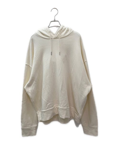 JIL SANDER+（ジルサンダープラス）JIL SANDER+ (ジルサンダープラス) オーバーサイズパーカー アイボリー サイズ:Lの古着・服飾アイテム