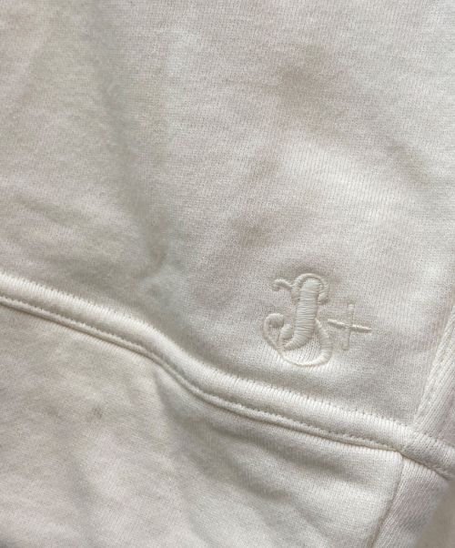 JIL SANDER+（ジルサンダープラス）JIL SANDER+ (ジルサンダープラス) オーバーサイズパーカー アイボリー サイズ:Lの古着・服飾アイテム