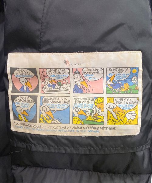 MONCLER（モンクレール）MONCLER (モンクレール) CHONDRILLE/ロングダウンコート ブラック サイズ:１の古着・服飾アイテム