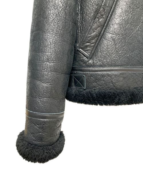 BALENCIAGA（バレンシアガ）BALENCIAGA (バレンシアガ) Shearling Bombadier ブラック サイズ:44の古着・服飾アイテム
