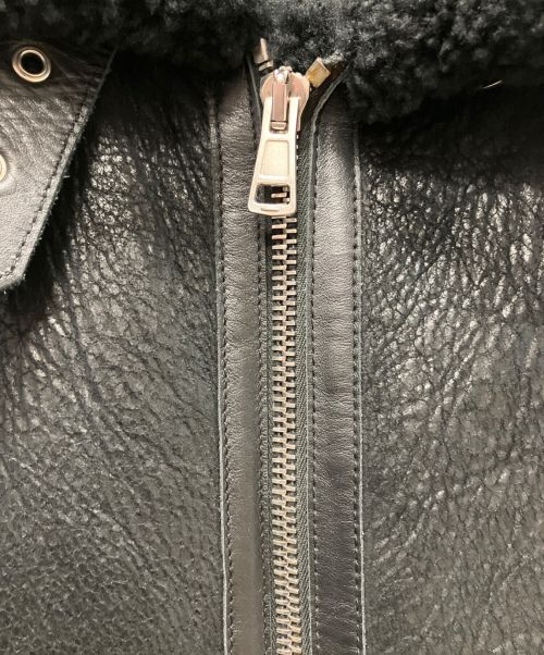 BALENCIAGA（バレンシアガ）BALENCIAGA (バレンシアガ) Shearling Bombadier ブラック サイズ:44の古着・服飾アイテム