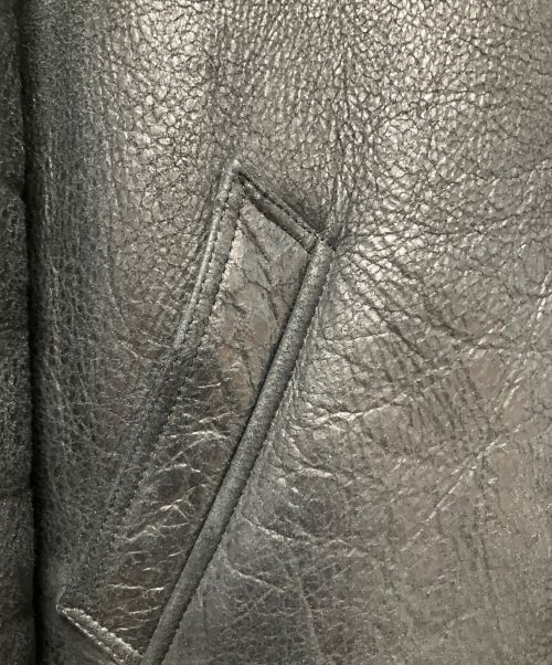 BALENCIAGA（バレンシアガ）BALENCIAGA (バレンシアガ) Shearling Bombadier ブラック サイズ:44の古着・服飾アイテム