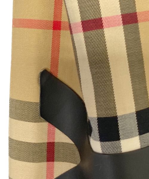 BURBERRY（バーバリー）BURBERRY (バーバリー) ヴィンテージチェックラインスウェットパンツ ブラック サイズ:Sの古着・服飾アイテム