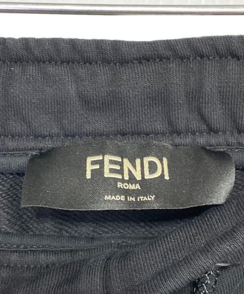 FENDI（フェンディ）FENDI (フェンディ) FF Side Band Sweatpants ブラック サイズ:SIZE 50の古着・服飾アイテム