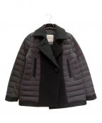 MONCLERモンクレール）の古着「SISSONNE/切替ショートコート」｜ブラック