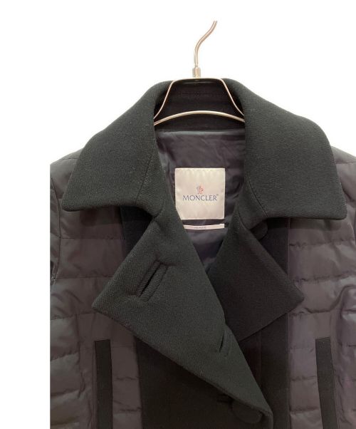 MONCLER（モンクレール）MONCLER (モンクレール) SISSONNE/切替ショートコート ブラック サイズ:1の古着・服飾アイテム
