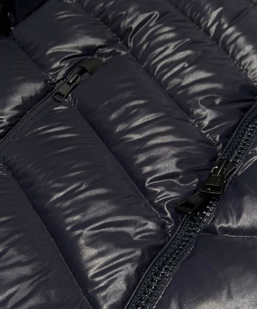 MONCLER（モンクレール）MONCLER (モンクレール) ALEIG GIUBBOTTO ネイビー サイズ:2の古着・服飾アイテム