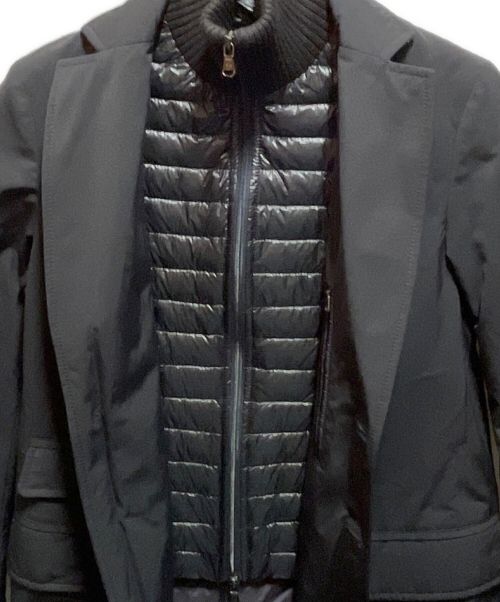 MONCLER（モンクレール）MONCLER (モンクレール) LESPARRE ダウンコート ネイビー サイズ:1の古着・服飾アイテム