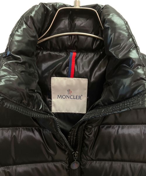 MONCLER（モンクレール）MONCLER (モンクレール) MOKA/ロングダウンコート ブラック サイズ:00の古着・服飾アイテム