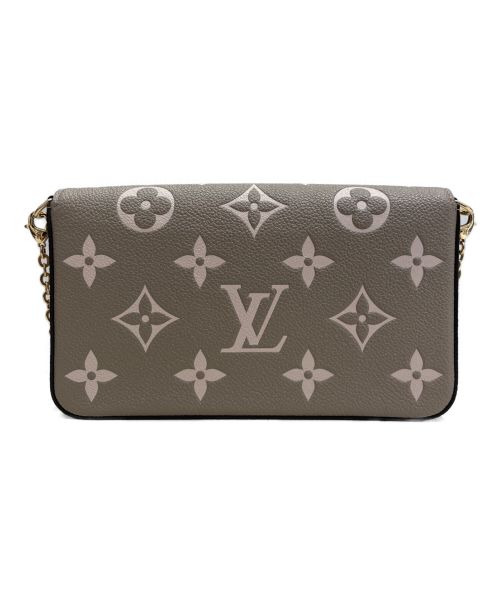 LOUIS VUITTON（ルイ ヴィトン）LOUIS VUITTON (ルイ ヴィトン) ポシェットフェリシー グレージュの古着・服飾アイテム