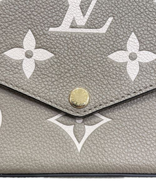 LOUIS VUITTON（ルイ ヴィトン）LOUIS VUITTON (ルイ ヴィトン) ポシェットフェリシー グレージュの古着・服飾アイテム