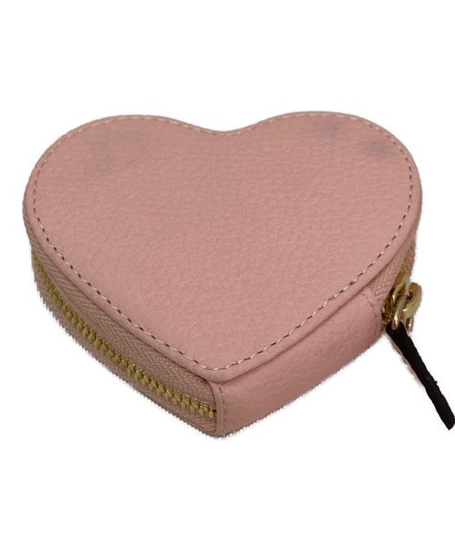 bonaventura（ボナベンチュラ）bonaventura (ボナベンチュラ) ハート コインケース ピンクの古着・服飾アイテム