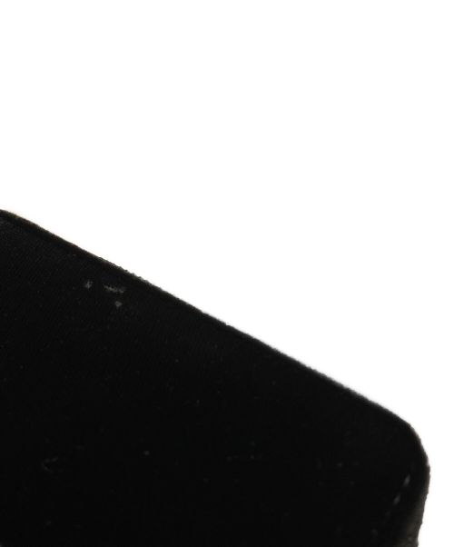 CHANEL（シャネル）CHANEL (シャネル) ココマークベロアコインケース ブラック サイズ:-の古着・服飾アイテム