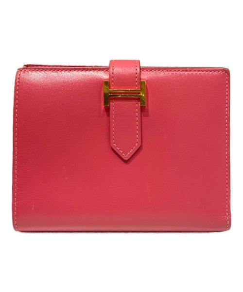 HERMES（エルメス）HERMES (エルメス) ベアンコンパクト ピンク サイズ:-の古着・服飾アイテム