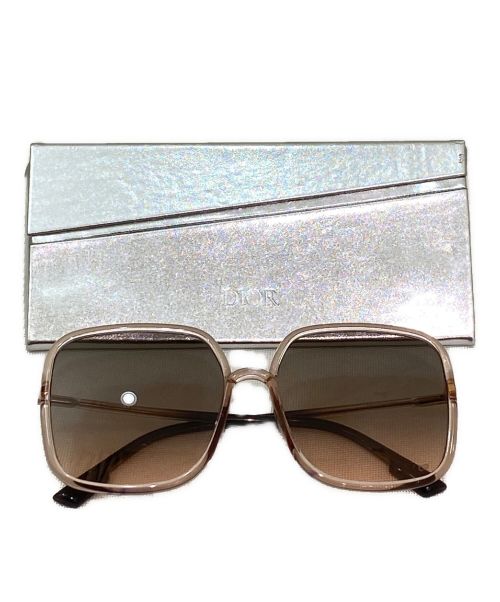 Christian Dior（クリスチャン ディオール）Christian Dior (クリスチャン ディオール) SoStellaire/クリアサングラス ピンク サイズ:FREEの古着・服飾アイテム