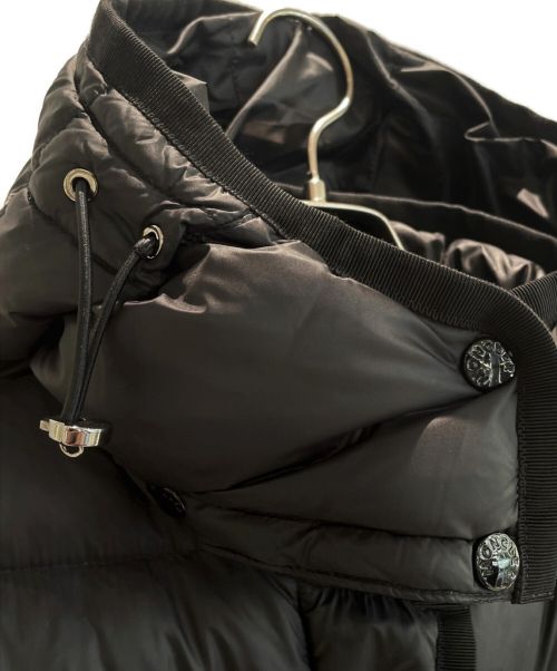 MONCLER（モンクレール）MONCLER (モンクレール) HERMINE GIUBBOTTO ブラックの古着・服飾アイテム