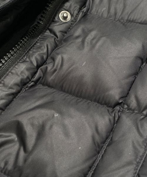 MONCLER（モンクレール）MONCLER (モンクレール) HERMINE GIUBBOTTO ブラックの古着・服飾アイテム