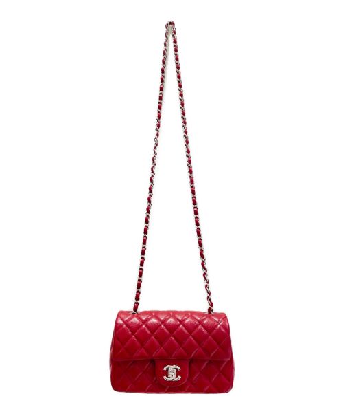 CHANEL（シャネル）CHANEL (シャネル) マトラッセ20 レッド サイズ:20の古着・服飾アイテム