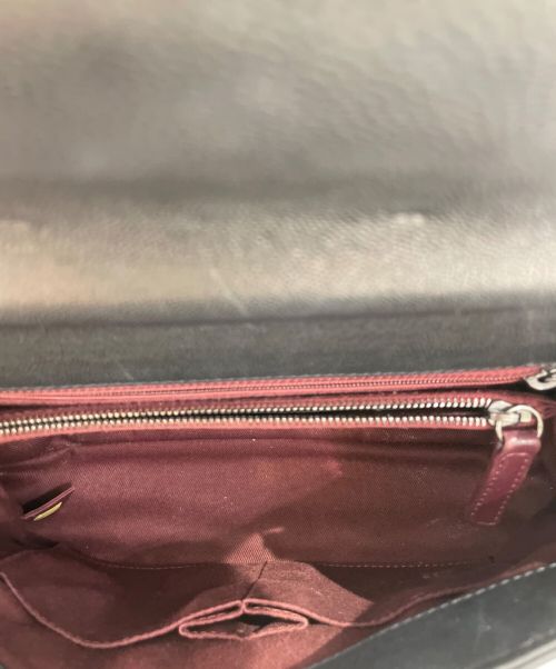 CHANEL（シャネル）CHANEL (シャネル) マトラッセトップハンドルバッグ ブラックの古着・服飾アイテム