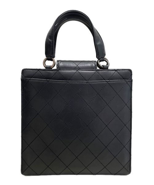 CHANEL（シャネル）CHANEL (シャネル) マトラッセハンドバッグ ブラックの古着・服飾アイテム