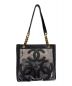 CHANEL (シャネル) トリプルココチェーントートバッグ ブラック：198000円
