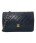 CHANEL（シャネル）の古着「ダブルフラップマトラッセ」｜ブラック