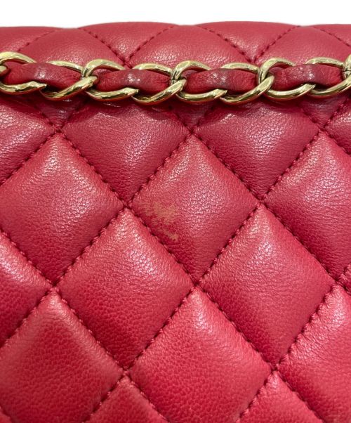 CHANEL（シャネル）CHANEL (シャネル) チェーンリュックサック レッドの古着・服飾アイテム
