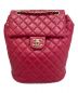 CHANEL（シャネル）の古着「チェーンリュックサック」｜レッド