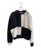 CHANELシャネル）の古着「ココボタンニット」｜ホワイト×ブラック