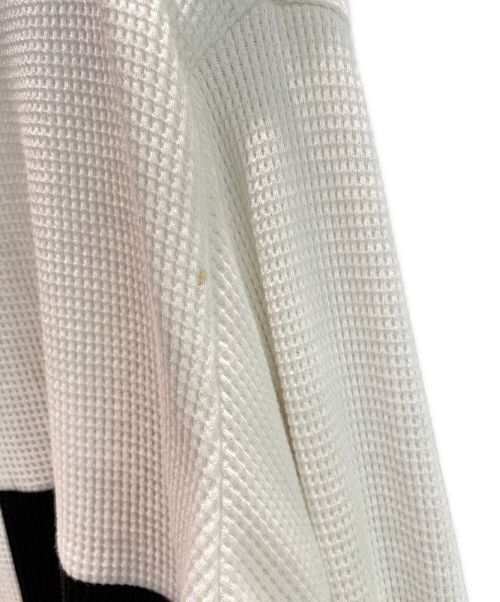 CHANEL（シャネル）CHANEL (シャネル) ココボタンニット ホワイト×ブラック サイズ:40の古着・服飾アイテム