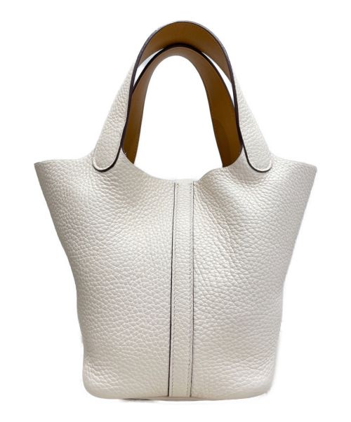 HERMES（エルメス）HERMES (エルメス) ピコタンロックPM ホワイト サイズ:PMの古着・服飾アイテム